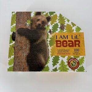 Mad Capp I AM LiL' BEAR JIGSAW‎ PUZZLE- poster size- 100 piece 18.5" X 33.7" NEW